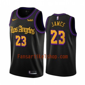 NBA Los Angeles Lakers Trikot LeBron James 23 Nike 2019-2020 City Creative Swingman - Herren